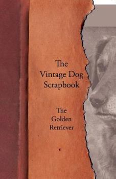 Paperback The Vintage Dog Scrapbook - The Golden Retriever Book