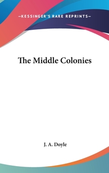 Hardcover The Middle Colonies Book