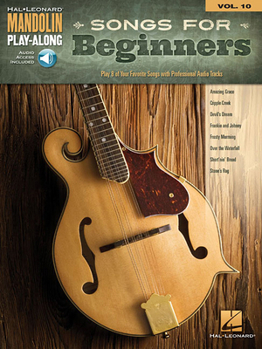 Misc. Songs for Beginners: Mandolin Play-Along Volume 10 Book