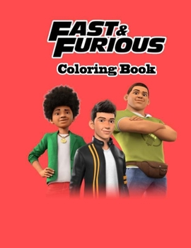 Paperback Fast & Furious Coloring Book