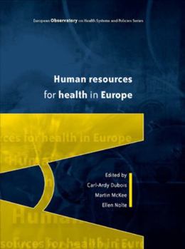 Paperback Human Resources for Health in Europe Book