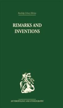 Paperback Remarks and Inventions: Skeptical Essays about Kinship Book