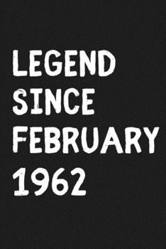 Legend Since January 1960 - Notebook Journal Birthday Gift: Lined Notebook / Journal Gift, 120 Pages, 6x9, Soft Cover, Matte Finish, LegendBirthday Gifts