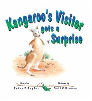 Paperback Kangaroo's Visitor Gets a Surprise Book