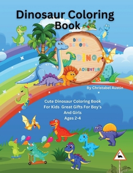 Paperback Dinosaur Coloring Book Club Book