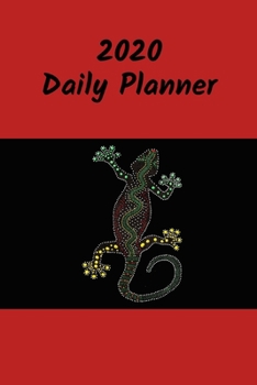 Paperback 2020 Daily Planner: Gecko; January 1, 2020 - December 31, 2020; 6" x 9" Book
