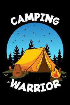 Mein Wohnmobil Reisetagebuch: Dein pers�nliches Tourenbuch f�r Wohnmobil und Campingreisen im handlichen 6x9 Format I Motiv: Camping warrior Zelt blau