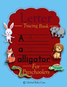 Paperback Letter Tracing Book For Preschoolers: Practice Handwriting Activity Workbook Book
