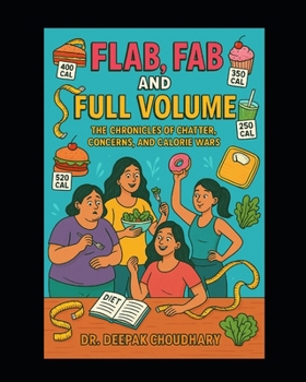 Paperback Flab, Fab, and Full Volume: The Chronicles of Chatter, Concerns, and Calorie Wars Book