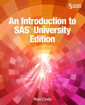 Paperback An Introduction to SAS University Edition Book