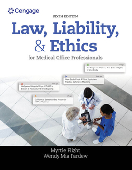 Product Bundle Bundle: Law, Liability, and Ethics for Medical Office Professionals, 6th + Mindtap Medical Assisting, 2 Terms (12 Months) Printed Access Card Book
