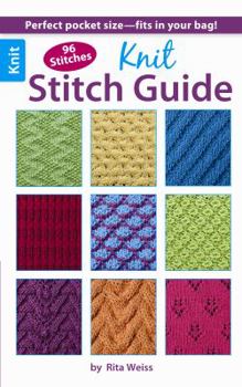 Paperback Knit Stitch Guide Book