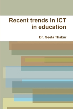 Paperback Recent trends in ICT in education Book
