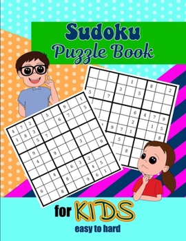 Paperback Sudoku Puzzle Book Kids: Easy To Hard Book