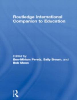 Hardcover Routledge International Companion to Education Book