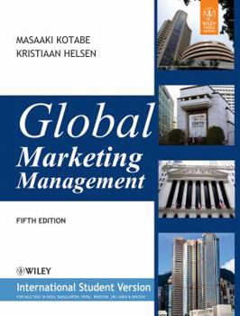 Paperback Global Marketing Management Book