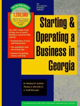 Paperback Starting and Operating a Business in Georgia Book