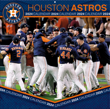 Calendar Houston Astros 2024 12x12 Team Wall Calendar Book