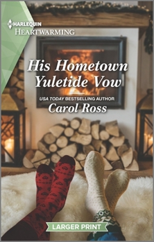 Mass Market Paperback His Hometown Yuletide Vow: A Clean Romance [Large Print] Book
