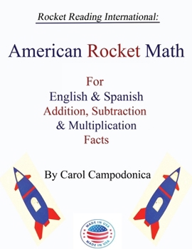 Paperback American Rocket Math: English and Spanish Edition Book