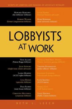 Paperback Lobbyists at Work Book