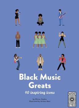 Hardcover Black Music Greats: 40 Inspiring Icons Book