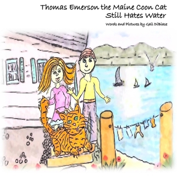 Thomas Emerson the Maine Coon Cat: Stil Hates Water
