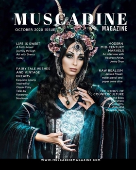Paperback Muscadine Magazine October 2020 Issue: Designers Beau & Dustin Blanche of Jungle Tribe, Artist Jessica Powell, Designer Kateryna Novikova of DressArtM Book