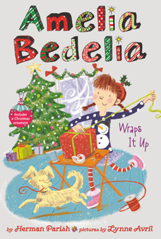 Paperback Amelia Bedelia Special Edition Holiday Chapter Book #1: Amelia Bedelia Wraps It Up: A Christmas Holiday Book for Kids Book