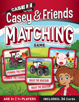 Board Game Farmall - Casey & Friends Matching Game Book