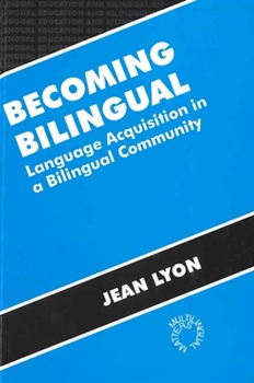 Paperback Becoming Bilingual Book