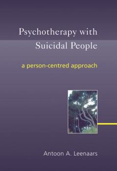 Paperback Psychotherapy with Suicidal People: A Person-Centred Approach Book