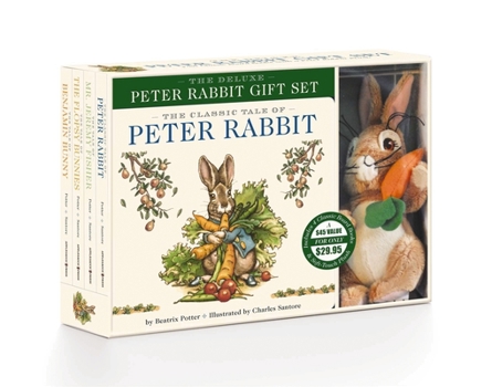 Board book The Peter Rabbit Deluxe Plush Gift Set: The Classic Edition Board Book + Plush Stuffed Animal Toy Rabbit Gift Set Book