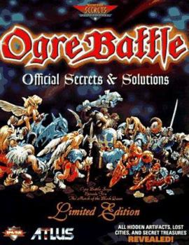 Paperback Ogre Battle: Official Secrets & Solutions Book