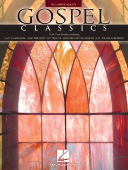 Paperback Gospel Classics (Big-Note Piano) Book