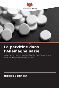 Paperback La pervitine dans l'Allemagne nazie [French] Book