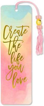 Hardcover Beaded Bkmk Watercolor Sunset Book