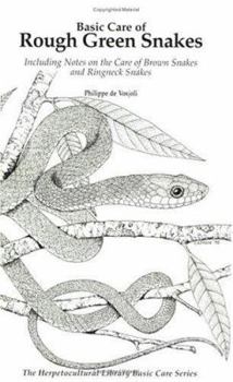 Paperback Basic Care of Rough Green Snakes Book