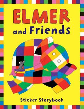 Paperback Elmer and Friends Sticker Storybook Book