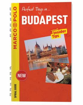 Spiral-bound Budapest Marco Polo Spiral Guide Book