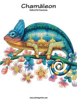 Paperback Chamäleon-Malbuch für Erwachsene 1 [German] Book