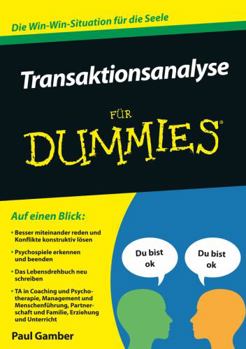 Paperback Transaktionsanalyse fur Dummies (Für Dummies) (German Edition) [German] Book