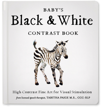 Board book Baby's Black and White Contrast Book: High-Contrast Art for Visual Stimulation at Tummy Time Book