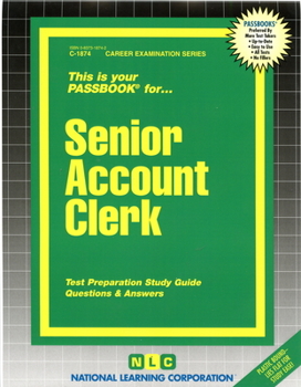 Paperback Senior Account Clerk Book