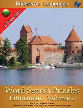 Paperback Parleremo Languages Word Search Puzzles Lithuanian - Volume 2 [Lithuanian] Book