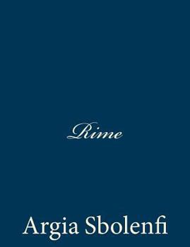 Paperback Rime [Italian] Book