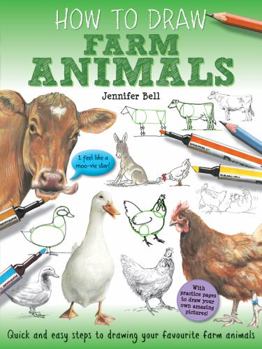 Paperback How To Draw: Farm Animals Book