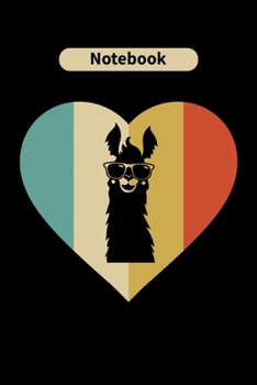 Notebook: Llama Animal Lover Gift Diary | Blank Date & Blank Lined Notebook Journal | 6x9 Inch 120 Pages White Paper