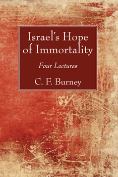 Paperback Israel's Hope of Immortality Book