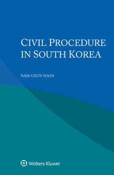 Paperback Civil Procedure in South Korea Book